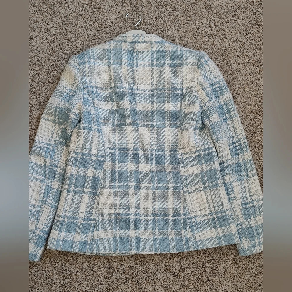 Elie Tahari NWT Tweed Blazer XS - Picture 7 of 8